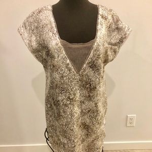 Free People Sequin Tunic Dress